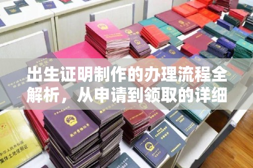 明山出生证明制作的办理流程全解析，从申请到领取的详细指南