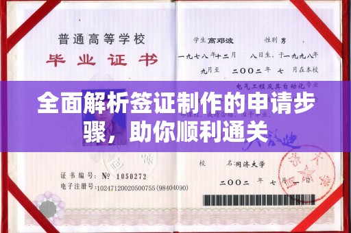 明山全面解析签证制作的申请步骤，助你顺利通关