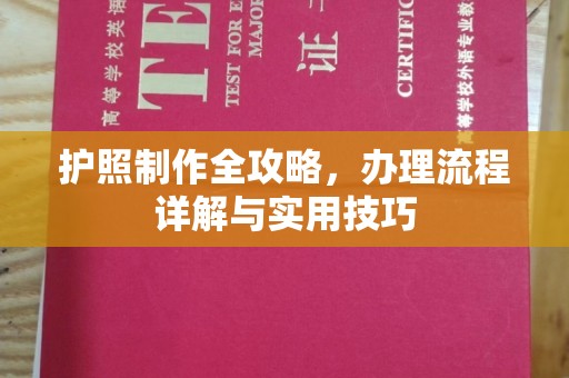 明山护照制作全攻略，办理流程详解与实用技巧
